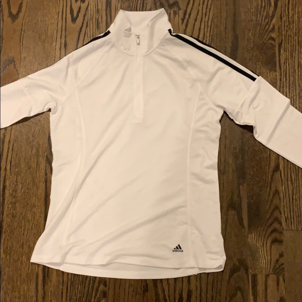 women’s adidas zip up long sleeve with collar